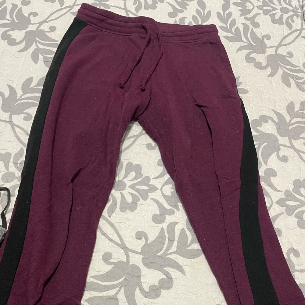 Purple sweatpants